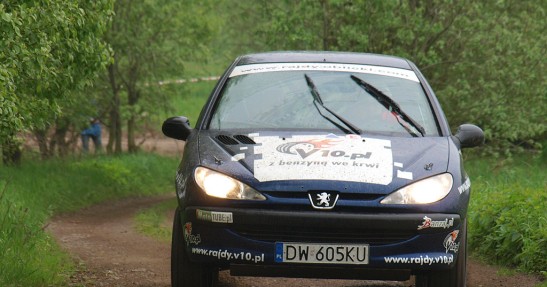 Testy V10 Rally Team i Tomasza Harczuka